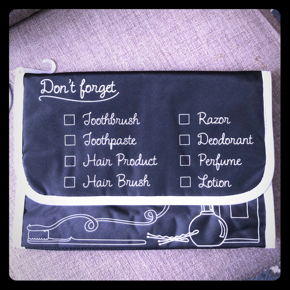 Cosmetic and Toiletry Hanging Bag